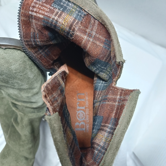 Born suede Aire boots olive - Picture 5 of 14